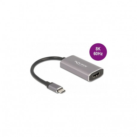 "Delock USB Type-C™ Adapter zu HDMI (DP Alt Mode) 8K mit HDR Funktion"