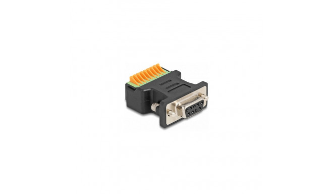Delock D-Sub 9 emane terminaliploki adapter surunupuga