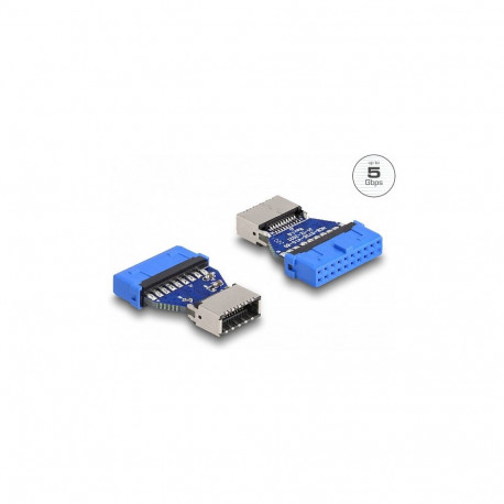 Delock USB 5 Gbps adapter emaplaadi päis sisemiseks Typ-E Key A pesaks