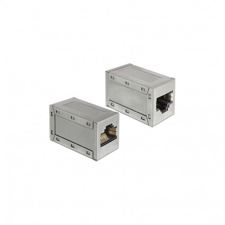 "Delock Adapter RJ45 Buchse > RJ45 Buchse Cat.6A STP"