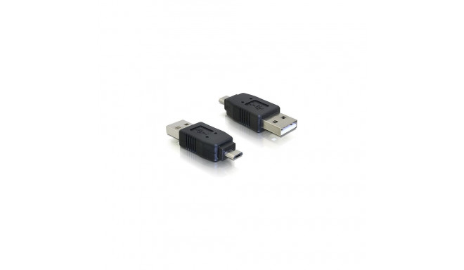 Delock adapter USB 2.0 Micro-B pistik - USB 2.0 tüüp A pistik
