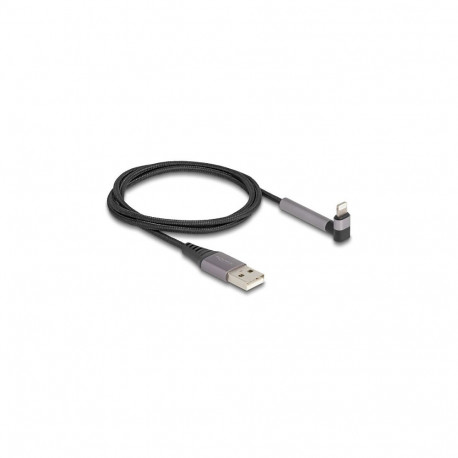 "Daten- und Ladekabel USB Typ-A zu Lightning™ für iPhone™, iPad™, iPod™ gewinkelt mit Ständerfunktio