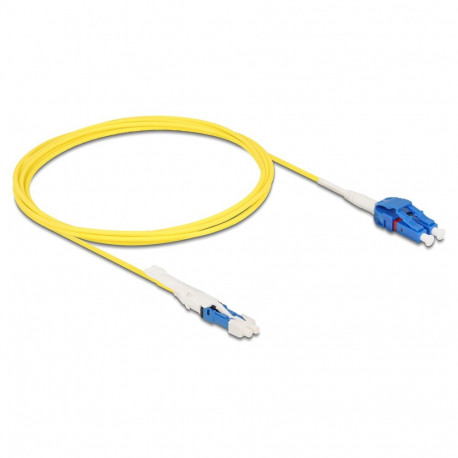 "Delock LWL Kabel CS Stecker zu LC Duplex UPC Singlemode G657A2 / OS2 Uniboot 2 m"