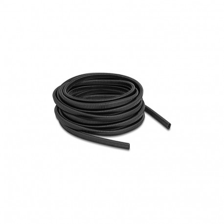"Delock Kunststoff Kabelschutzschlauch in Ovalform flexibel 13,6 x 6,3 mm - Länge 10 m schwarz"