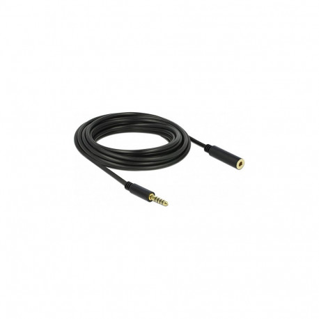 Delock 4,4 mm 5-pin pikendusjuhe pistik-pesa 5 m must
