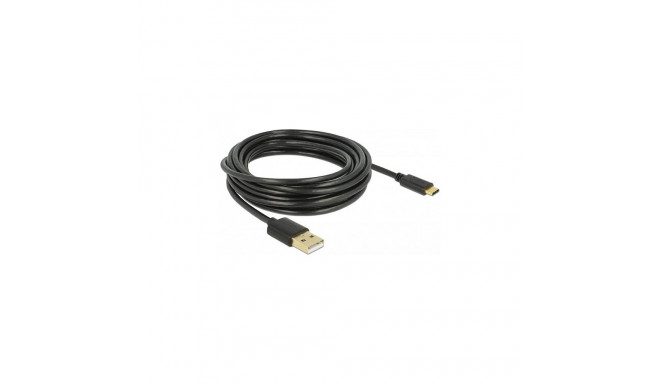 Delock USB 2.0 kaabel Type-A - Type-C 4 m