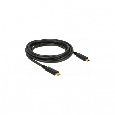 "Delock USB 2.0 Kabel Type-C zu Type-C 3 m PD 5 A E-Marker"