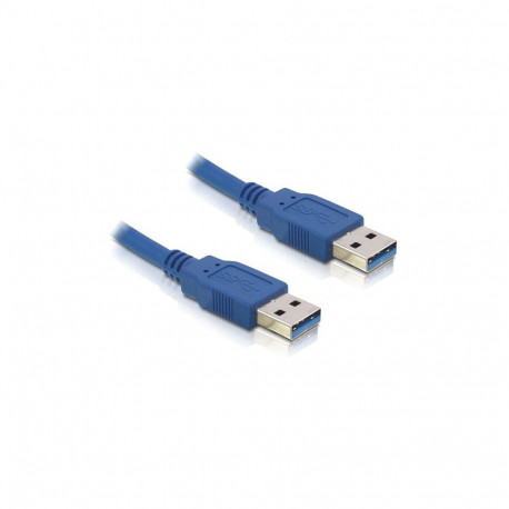 "Delock USB 5 Gbps Kabel Typ-A Stecker zu Typ-A Stecker 0,5 m blau"