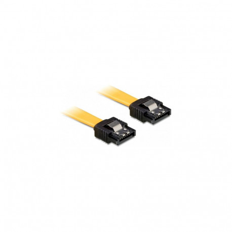 Delock SATA 6 Gb/s kollane kaabel 50 cm