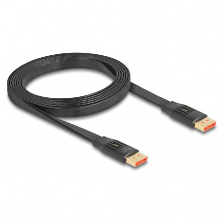 "Delock DisplayPort Flachbandkabel 8K 60 Hz 2 m"