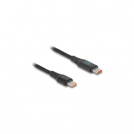 "USB 2.0 Daten- und Schnellladekabel USB Type-C™ Stecker zu Stecker PD 3.1 140 W mit Leistungsanzeig