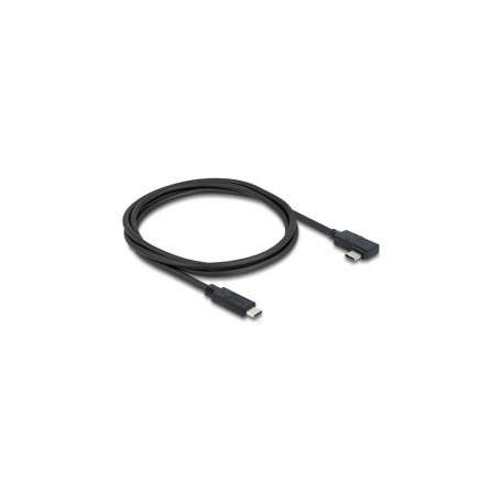 "Koaxiales USB 40 Gbps Kabel gewinkelt links / rechts USB PD 3.1 240 W 1 m"