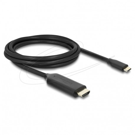 "USB Type-C™ zu HDMI Kabel (DP Alt Mode) 8K 60 Hz mit HDR Funktion 2 m schwarz"