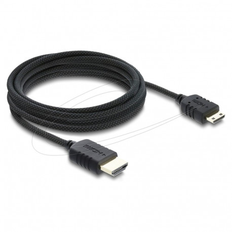 "Koaxiales High Speed HDMI Kabel HDMI Stecker zu Mini HDMI Stecker 8K 60 Hz mit Geflechtmantel 3 m"