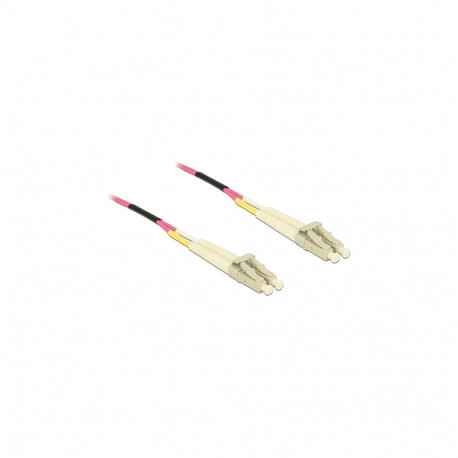 "Delock LWL Kabel LC Duplex zu LC Duplex Multimode OM4 100 m"