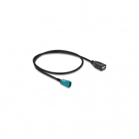 "Delock Kabel HSD Z Stecker zu USB 2.0 Typ-A Buchse 0,5 m"
