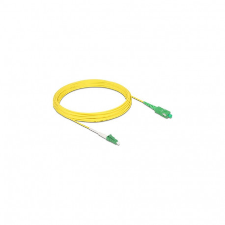 "Delock Kabel Lichtwellenleiter LC-APC zu SC-APC Simplex Singlemode OS2 10 m"
