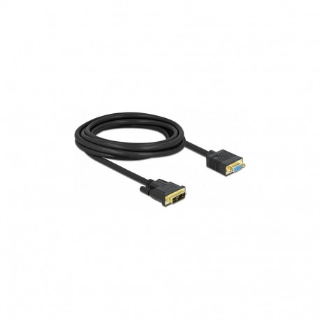 DVI 12+5 pistikuga VGA-pesaga kaabel 3m