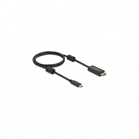 "Delock Aktives USB Type-C™ zu HDMI Kabel (DP Alt Mode) 4K 60 Hz 1 m"