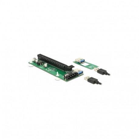 "Delock Riser Karte M.2 Key B+M > PCI Express x16 mit 30 cm USB Kabel"