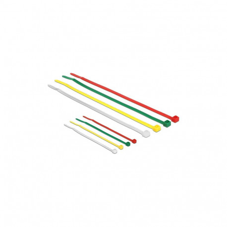 "Kabelbinder farbig L 100 x B 2,5 mm + L 200 x B 3,6 mm 200 Stück"