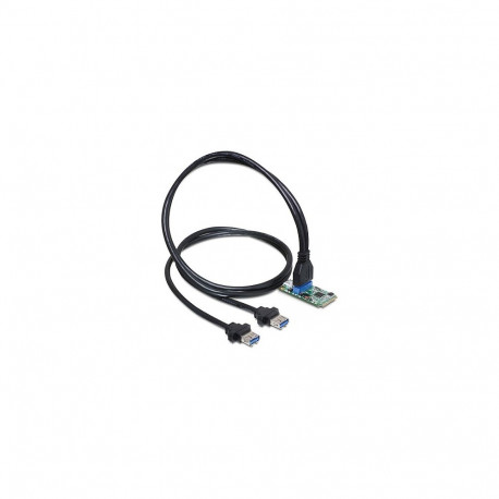 Mini PCIe I/O PCIe täissuuruses 1 x 19-pin USB 3.0 kontaktliist