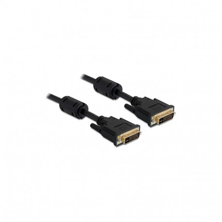"Kabel DVI 24+5 Stecker > DVI 24+5 Stecker 1 m schwarz"