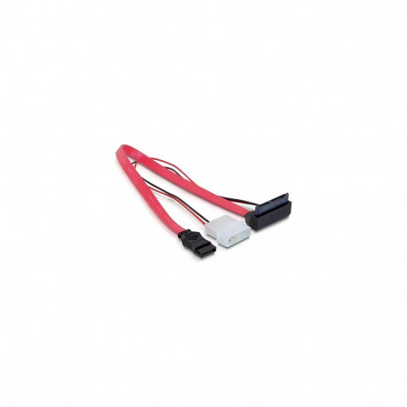 Delock kaabel Micro SATA pistik > 2 Pin toide 5 V / 3,3 V + SATA 7 Pin 30 cm üles suunatud nurgaga