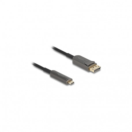 "Delock Aktives Optisches Kabel USB Type-C™ zu DisplayPort 8K 60 Hz 40 Gbps 30 m"