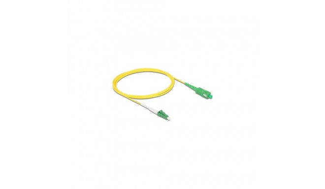 Delock LC-APC - SC-APC Simplex Singlemode OS2 valguskaabel 2 m