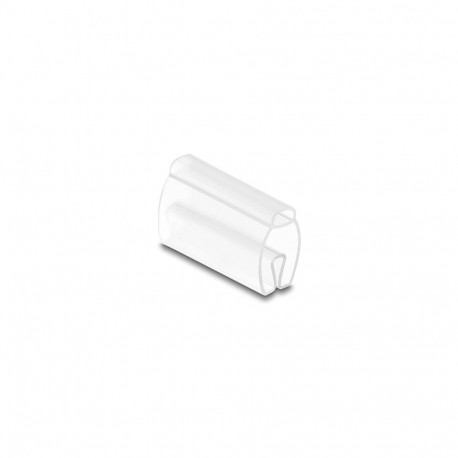 "Delock Kabelmarkierer für Kabeldurchmesser 6 - 10 mm 50 Stück transparent"