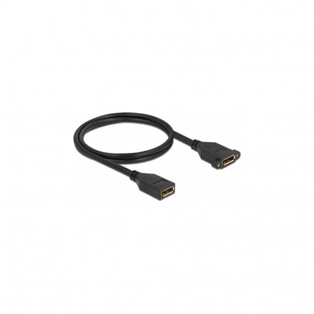 DisplayPort 1.2 kaabel emaspistik–emaspistik paigaldamiseks 4K 60Hz 1m