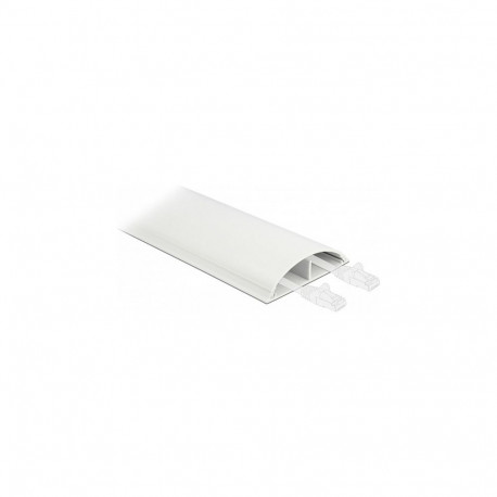 "Delock Kabelkanal selbstklebend 119 x 26 mm - Länge 1 m weiß"