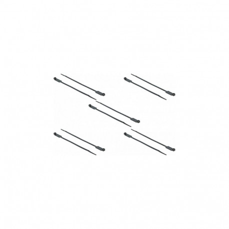 TORK salvrätikud 16,5 x 21,3 cm 2-kihilised, must
