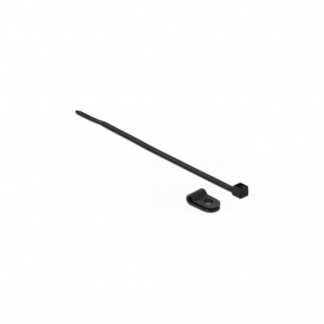 Delock kinnitusklamber 3,2 mm kaablivitsaga L 100 x B 2,5 must