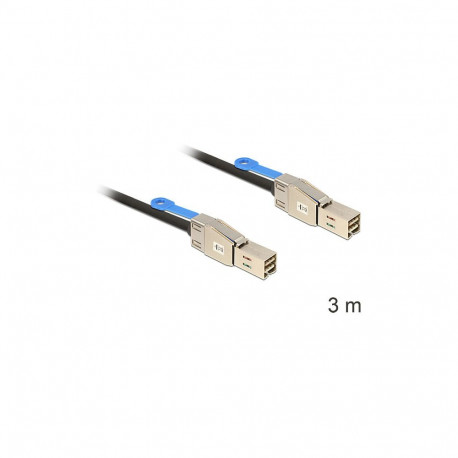 Delock Mini SAS HD SFF-8644 > Mini SAS HD SFF-8644 kaabel 3 m