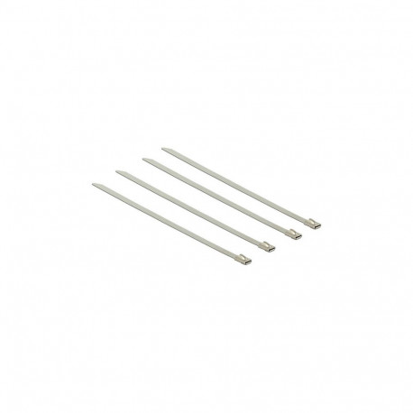 "Delock Edelstahlkabelbinder L 150 x B 4,6 mm 20 Stück"