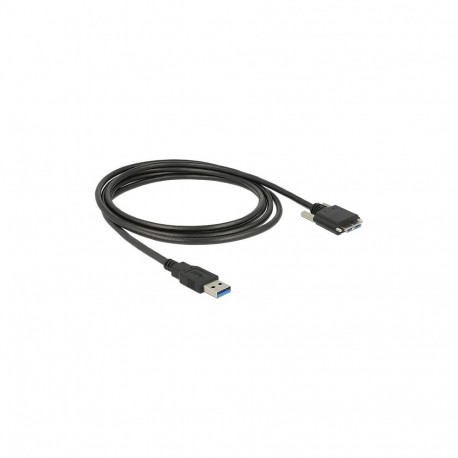"USB 5 Gbps Kabel Typ-A Stecker zu USB 5 Gbps Typ Micro-B Stecker mit Schrauben 3 m"