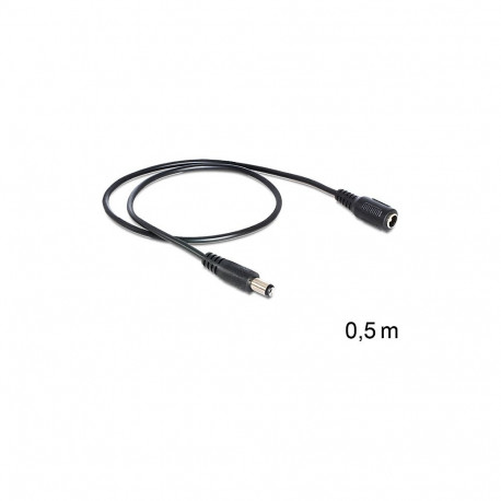 DC-pikenduskaabel 5,5 x 2,1mm pistik > pesa