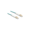 "Delock LWL Kabel LC Duplex zu LC Duplex Multimode OM3 winkelbar 5 m"