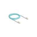 "Delock LWL Kabel LC Duplex zu LC Duplex Multimode OM3 winkelbar 5 m"