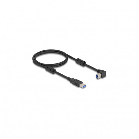 "Delock USB 5 Gbps Kabel Typ-A Stecker zu Typ-B Stecker 90° links gewinkelt 1 m"