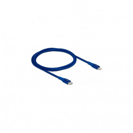 "Daten- und Ladekabel USB Type-C™ zu Lightning™ für iPhone™, iPad™ und iPod™ blau 1 m MFi"