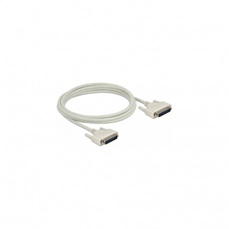 "Delock Serielles Kabel D-Sub 25 Stecker zu Stecker 3 m"
