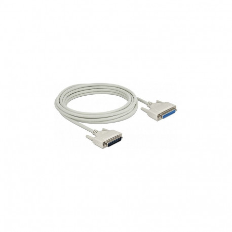 "Delock Serielles Kabel D-Sub 25 Stecker zu Buchse 5 m"