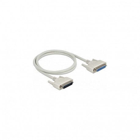 "Delock Serielles Kabel D-Sub 25 Stecker zu Buchse 1 m"