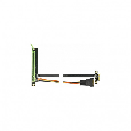 "Delock Riser Karte PCI Express x1 zu x16 mit flexiblem Kabel 80 cm"