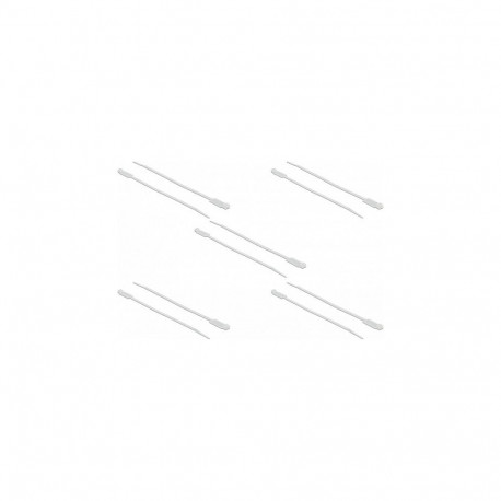 "Delock Kabelbinder mit Beschriftungsfeld L 300 x B 4,8 mm weiß 10 Stück"