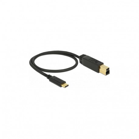 "Delock USB 10 Gbps Kabel USB Type-C™ zu Typ-B 0,5 m"