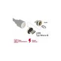 "Delock Magnetischer Adapter USB Typ Micro-B Stecker"